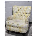 Hooker Furniture - Handcrafted Moroccan Pattern Upholstered Armchair - Sam Moore Collection