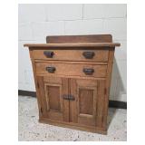 Vintage Arts & Crafts Style Accent Cabinet