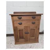 Vintage Arts & Crafts Style Accent Cabinet
