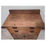 Vintage Arts & Crafts Style Accent Cabinet