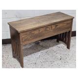 Brilliant Mission Style Storage Bench