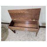Brilliant Mission Style Storage Bench