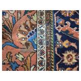 Stunning Vintage Handknotted Persian Sarouk Area Rug