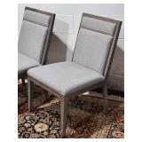 Bernhardt - Luxury Modern Dining Chair Set - Grey - (6)