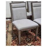 Bernhardt - Luxury Modern Dining Chair Set - Grey - (6)