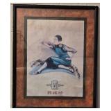 Framed Vintage Chinese Advertisement Print - Hatamen Cigarette Company - 1920