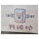 Framed Vintage Chinese Advertisement Print - Hatamen Cigarette Company - 1920