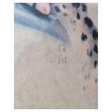 Framed Vintage Chinese Advertisement Print - Hatamen Cigarette Company - 1920