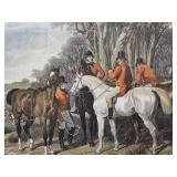 Antique English Engraving Print - Fore