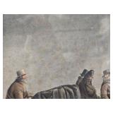 Antique English Engraving Print - Waking Up - C.C. Henderson & C. Hunt