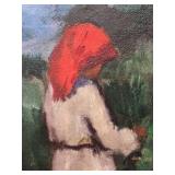 *SIGNED* Hungarian Fine Art Original Painting - László Mednyánszky (1852-1919) - Fieldworkers