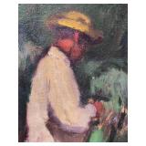 *SIGNED* Hungarian Fine Art Original Painting - László Mednyánszky (1852-1919) - Fieldworkers