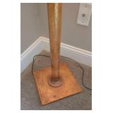 Gorgeous Baroque Torchiere Floor Lamp - Gold Gilt