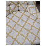 Hooker Furniture - Handcrafted Moroccan Pattern Upholstered Parlour Chair Pair - Sam Moore Collection