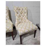 Hooker Furniture - Handcrafted Moroccan Pattern Upholstered Parlour Chair Pair - Sam Moore Collection