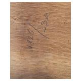 *SIGNED* Hungarian Fine Art Original Painting - Péter Szüle (1886-1944) - Fighting Woman