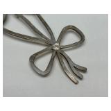 Large Signed METAMORPHOSIS Sterling Silver Balloon Brooch Pendant