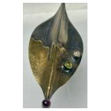 Gorgeous Sculptural Modernist Sterling & Gold 