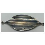 Gorgeous Sculptural Modernist Sterling & Gold 