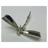 Larger Sterling Silver Dragonfly Brooch