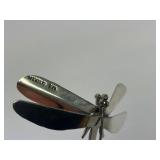 Larger Sterling Silver Dragonfly Brooch