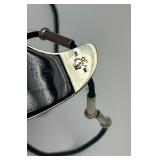 Large Signed Abstract Sterling Silver Pendant Necklace w/Maker