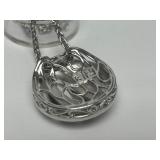 Very Nice New w/Tags Sterling Silver EFFY Pendant Necklace
