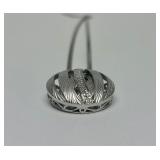 Very Nice New w/Tags Sterling Silver EFFY Pendant Necklace