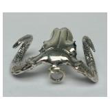 Sterling Silver 3D Goat/Ram Skull Pendant