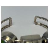 Outstanding Handmade Sterling Silver & Cloisonne Enamel Bracelet by William Bailey