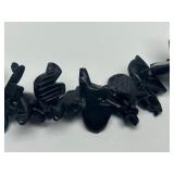 Southwestern Carved Stone Bear Fetish Necklace