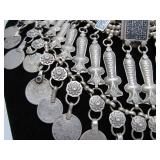 LARGE & Impressive Vintage Middle Eastern Dowry Necklace w/Coins