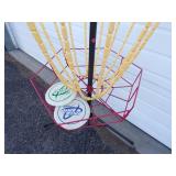 Disk Golf Catcher with 2 Frisbee