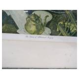 3 Vintage Medical Framed Artwork by Dean Cornwell