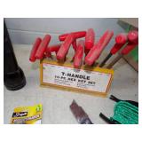 Mud Mixer, T Handle Hex Set, Led Light, Flashlights, and more