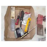 Tool lot with Sockets, Bits Screwdrivers