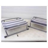 Pair of Paddle Boat Chairs