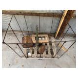 Vintage Cart, Box of Nails, Hardware