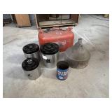 Marine Gas Tank, Funnel, Kitchen Containers