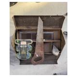 Vintage Tool Box with Tools