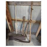 Sye, Snow Shovel and horse tack