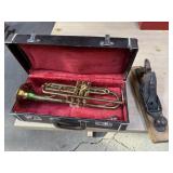 Trumpet and wood Plane