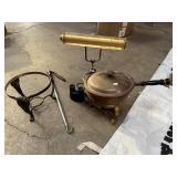 Pan Warmers, Lamp, Binoculars