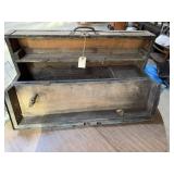 Vintage Trunk,  Corn Pan and Hardware