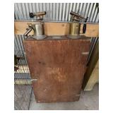 Pair of Vintage Torches and Tool Box