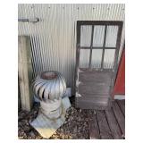 Vintage Door and Weather Vein