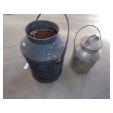 Pair of Vintage Cans