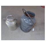 Pair of Vintage Cans