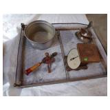 Flatware set, Vintage Scale, Vintage Drill and more