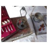 Flatware set, Vintage Scale, Vintage Drill and more